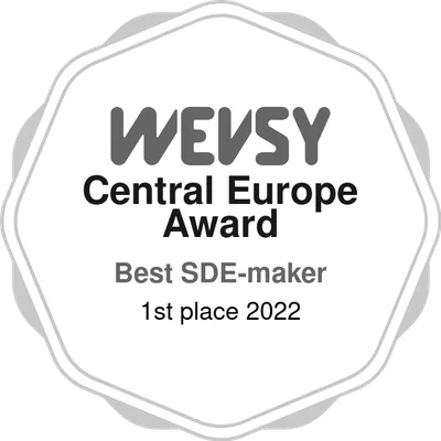 WEVSY Central Europe Award 2022 – Best SDE-maker, 1st place