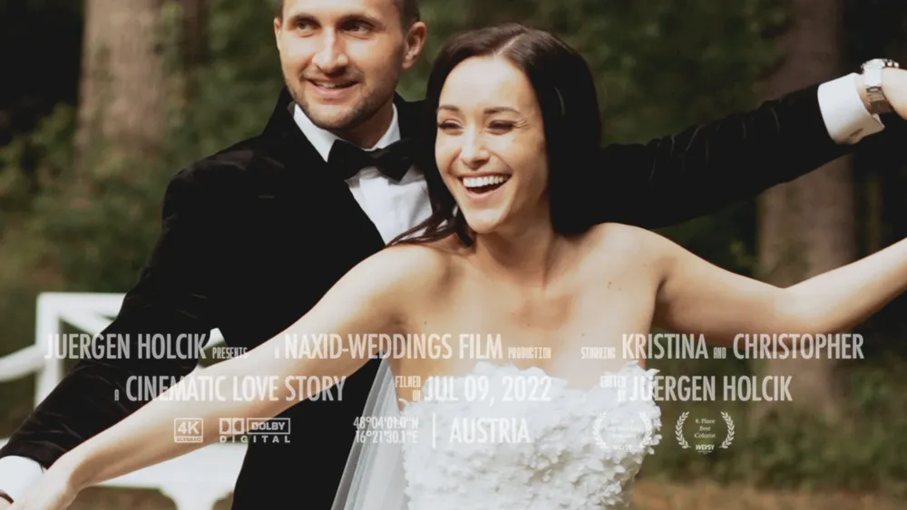 Hochzeitsfilm Schloss Laxenburg – Kristina & Christopher